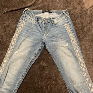 Hollister “Ripped” Jean with Unique Design